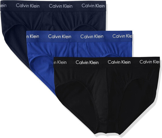 Calvin Klein Men's 184523 Cotton Stretch Hip Briefs Underwear Size M