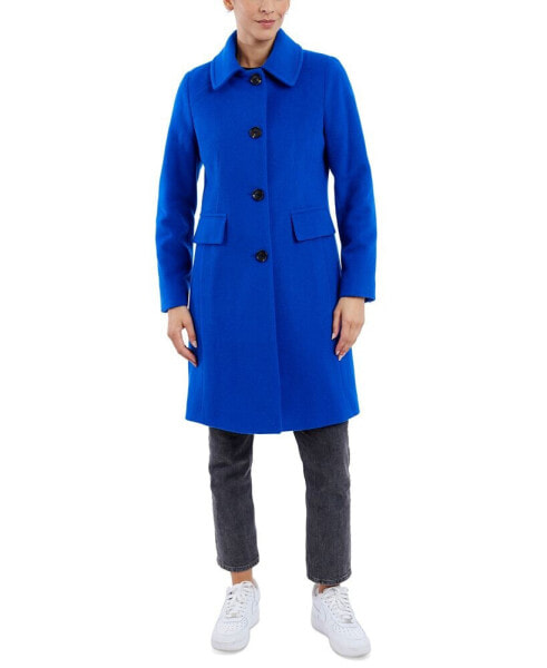 Women's Collared Button-Front Walker Coat