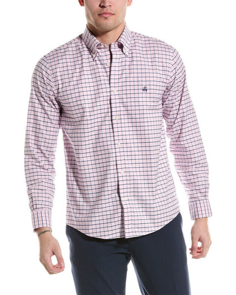 Brooks Brothers Spring Check Regular Fit Woven Shirt Men's