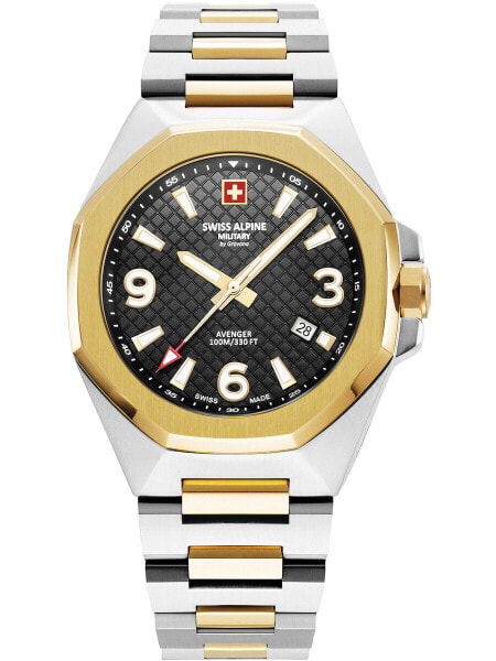 Наручные часы Swiss Alpine Military 7005.1147 Avenger для мужчин 42мм 10ATM
