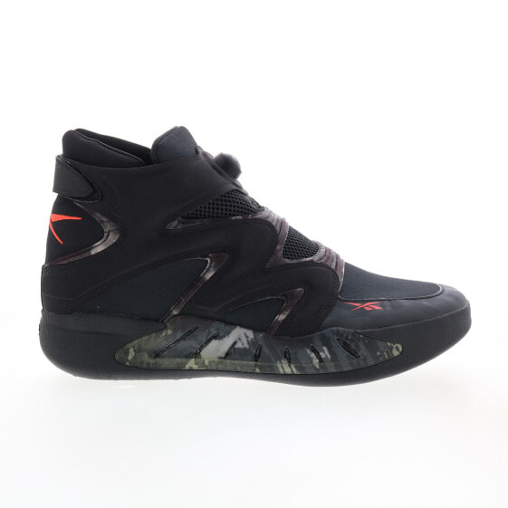 Reebok Instapump Fury Zone Mens Black Canvas Lifestyle Sneakers Shoes