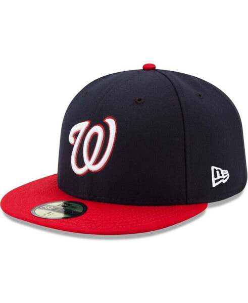 Men's Washington Nationals Alternate Authentic Collection On-Field 59FIFTY Fitted Hat