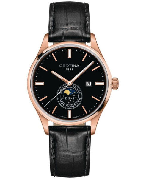 Наручные часы Certina Men's Swiss Automatic DS-1 Big Date Stainless Steel Mesh Bracelet Watch 41mm.