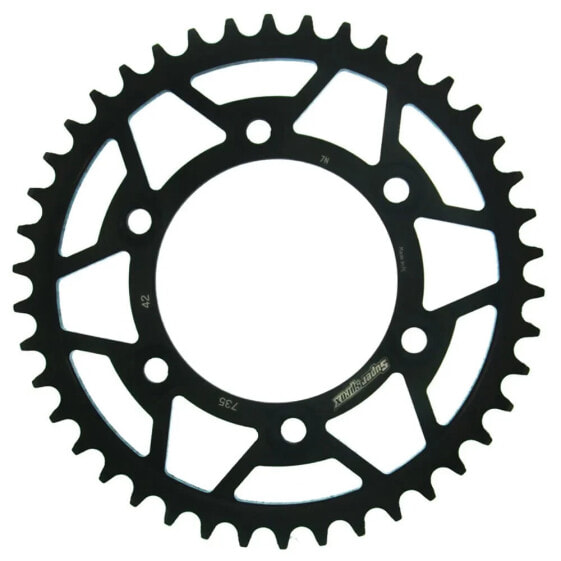 SUPERSPROX Steel Ducati 520x42 RFE735X42BLK rear sprocket