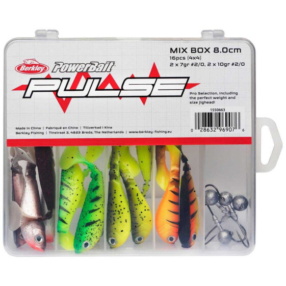 Приманка мягкая Berkley® Pulse Shad Box 80 мм 20 шт.