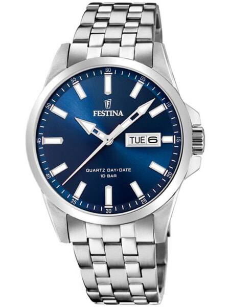 Festina F20357/C Classic Mens Watch 41mm 10ATM