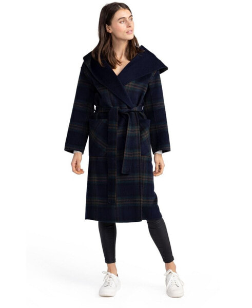 Women Arcadia Oversided Coat with Hood