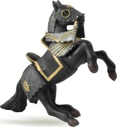 Фигурка Papo Лошадь в черной броне Horse in black armor (Лошадь в черной броне)