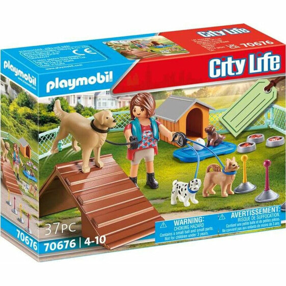 Игровой набор Playmobil Dog Training 70676 City Life (Городская жизнь)