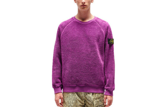 Толстовка мужская STONE ISLAND пурпурная 751560234-V0045