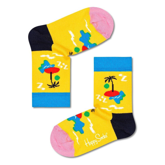 Носки для детей Happy Socks Модель Island In The Sun - пляжный стиль