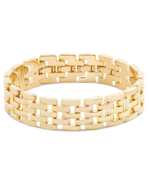 Gold-Tone Watch Chain Bangle Bracelet, Created for Macy's