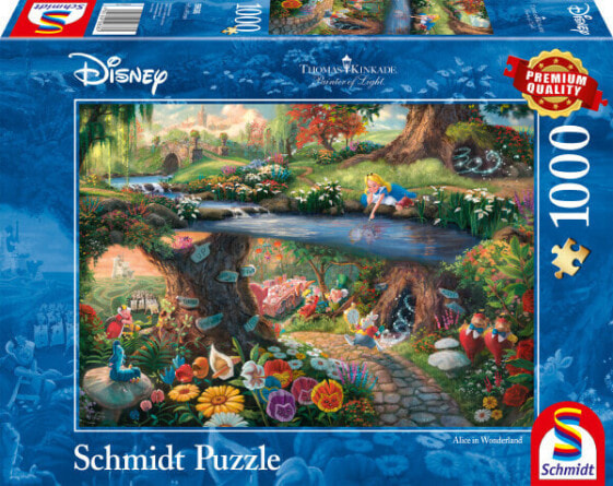 Пазл развивающий Disney Алиса в стране чудес 1000 элементов Schmidt Spiele 59636.