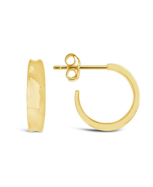 Graduated Huggie Hoop Earrings