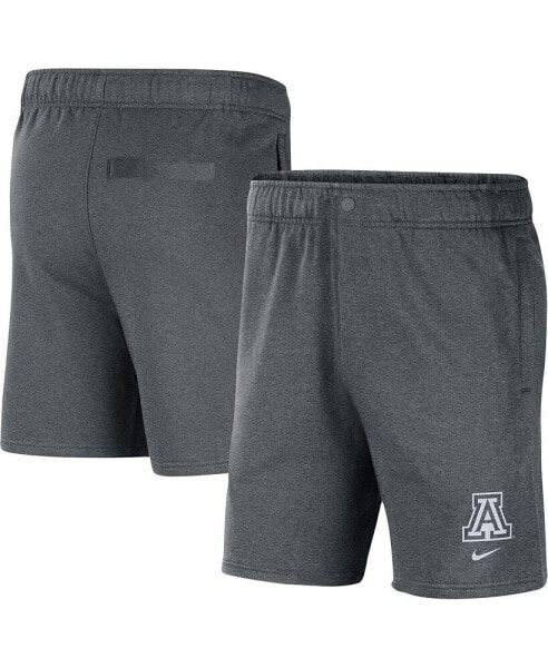 Men's Gray Arizona Wildcats Fleece Shorts