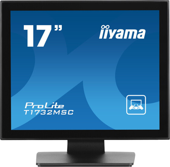 Iiyama TFT T1732MSC-B1S 43cm Touch 17''/1280x1024/DP/HDMI/VGA/LS/IP54 - Flat Screen - 43 cm