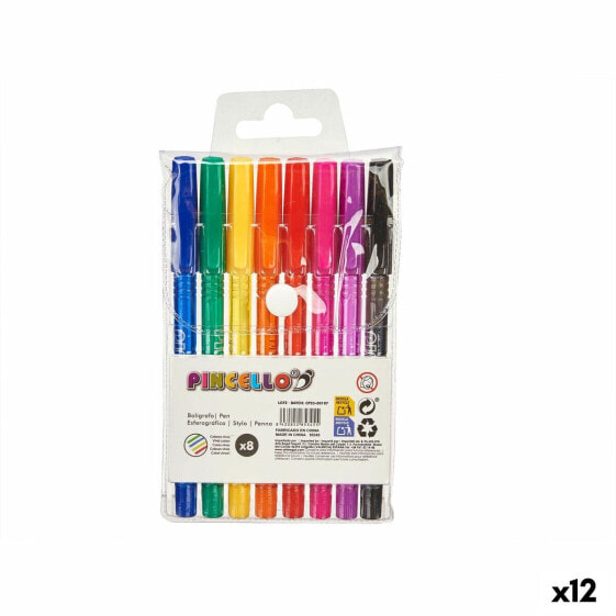 Ручка гелевая Pincello Набор Разноцветный (12 штук)