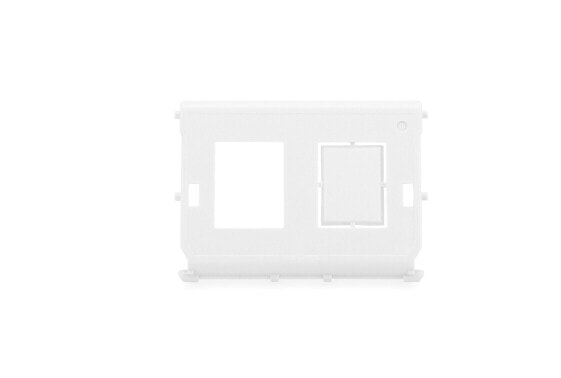 DIGITUS Inlet for Outdoor Surface Mount Box for Keystone Modules, IP44 surface mount with hinged lid