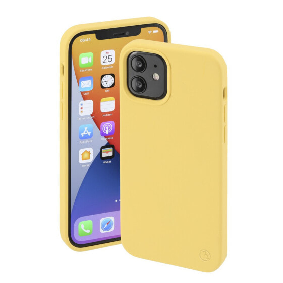 Чехол для смартфона Hama MagCase Finest Feel PRO для Apple iPhone 12/12 Pro Желтый 15.5 см