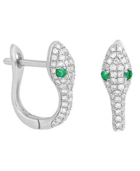 Viper Hoop Earrings