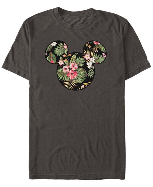 Men's Floral Mickey Short Sleeve T-Shirt