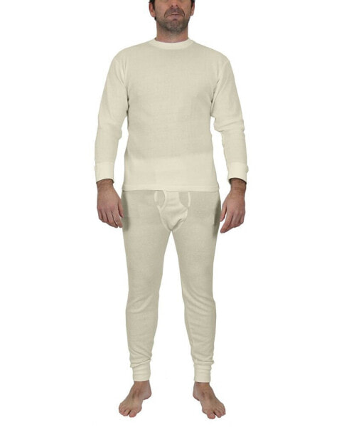 Men's Winter Thermal Top and Bottom, 2 Piece Set