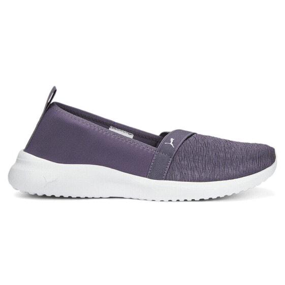 Puma Adelina Slip On Womens Purple Sneakers Casual Shoes 36962122