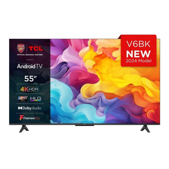 Смарт-ТВ TCL 55V6B 4K Ultra HD 55" LED HDR HDR10 Direct-LED