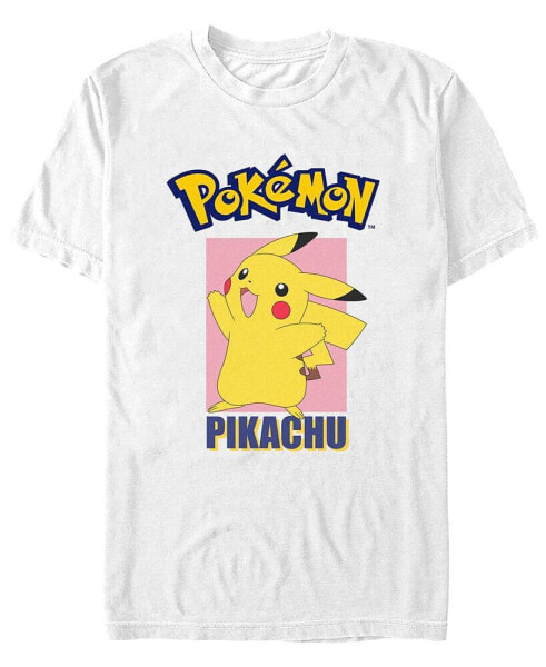 Men's Japanese Pikachu Pose Short Sleeve T-shirt