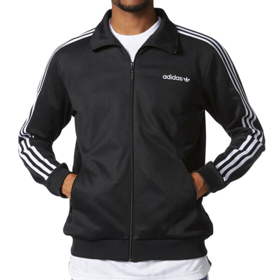 Adidas Originals Beckenbauer Men's Track Jacket Black/White cv6721