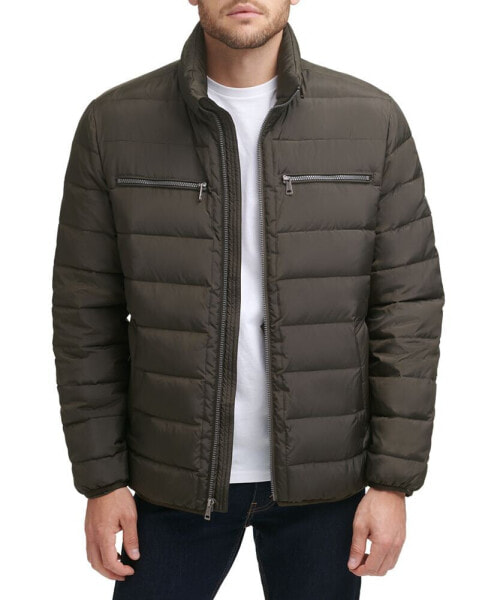 Men's Quilted Zip-Front Jacket