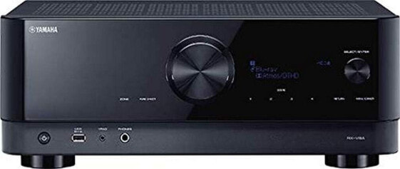 Yamaha Receiver RX-V4A Black - Network Receiver with MusicCast Surround Sound, Gaming Specific Functions and Voice Control Systems - All-Round Talent with 5.2 Channels