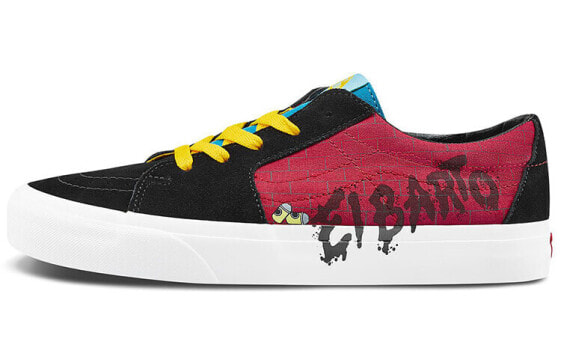 Кеды Vans SK8 LOW The Simpsons черные/красные