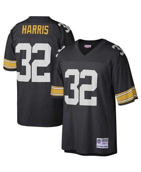Men's Franco Harris Black Pittsburgh Steelers Legacy Replica Jersey