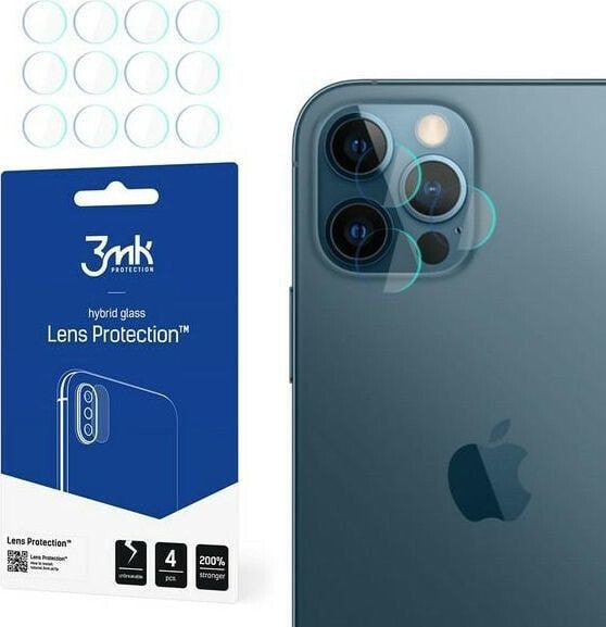 3MK Szkło ochronne na obiektyw aparatu Lens Protect iPhone 12 Pro 4szt.