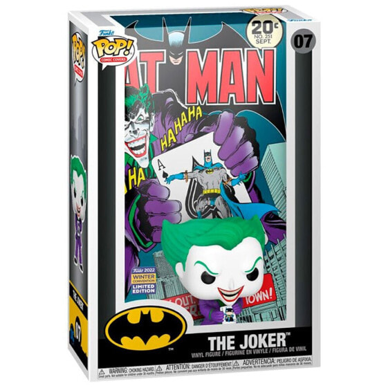 FUNKO POP Comic Cover Batman The Joker Exclusive Figure