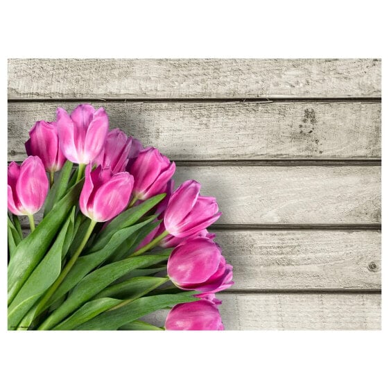 Tischset Pinke Tulpen (12er-Set)