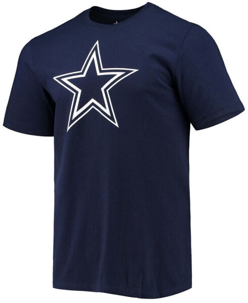 Men's CeeDee Lamb Navy Dallas Cowboys Player Icon Name and Number T-shirt