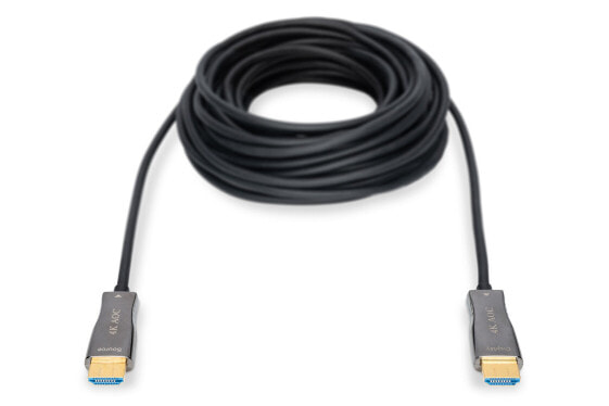 DIGITUS HDMI AOC Hybrid Fiber Optic Cable, UHD 4K, 20 m
