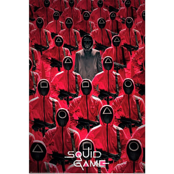PYRAMID Squid Game Crowd Poster