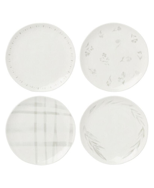 Oyster Bay Accent Plate Set, Set of 4