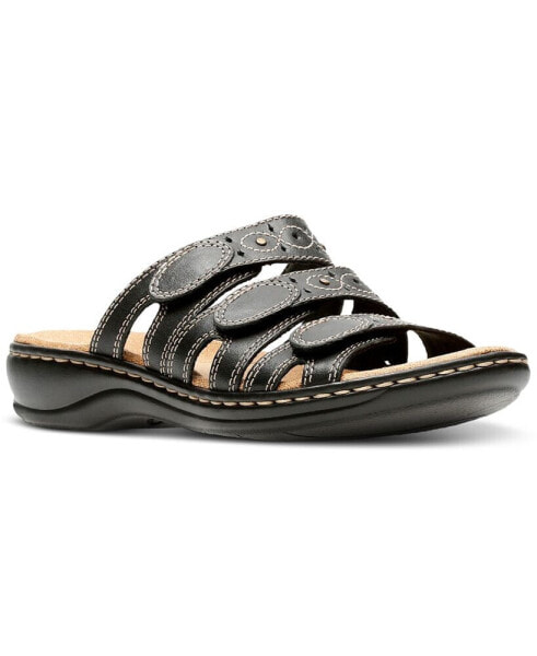 Leisa Cacti Q Triple Strap Slide Sandals