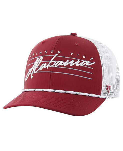 Men's Crimson Alabama Crimson Tide Downburst Trucker Adjustable Hat