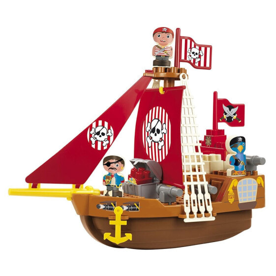 Игрушечный транспорт Ecoiffier Пиратский корабль Abrick Multicolor