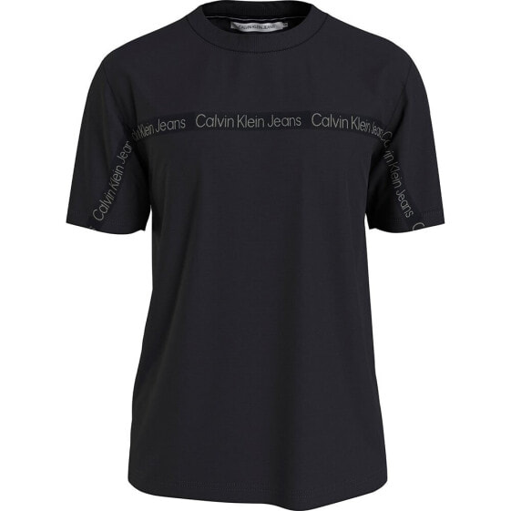 CALVIN KLEIN JEANS Logo Tape short sleeve T-shirt