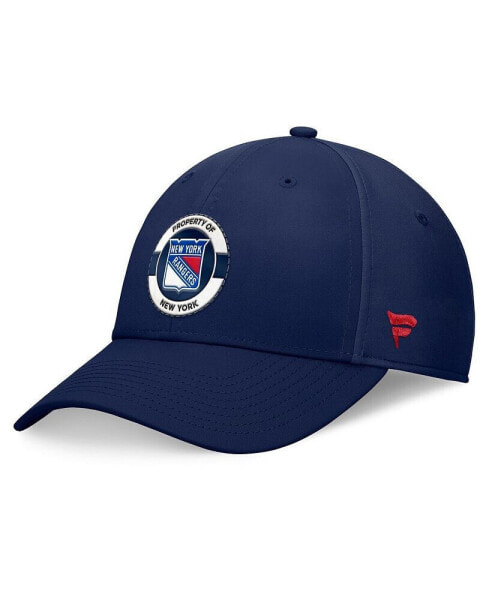 Men's Navy New York Rangers Authentic Pro Training Camp Flex Hat