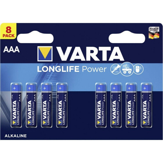 Батарейки Varta Long Life Power AAA LR3 (8 Предметы)