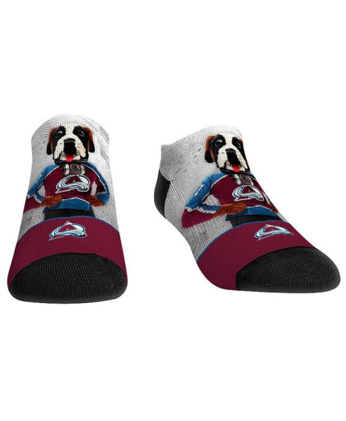 Youth Boys and Girls Socks Colorado Avalanche Mascot Walkout Low-Cut Socks