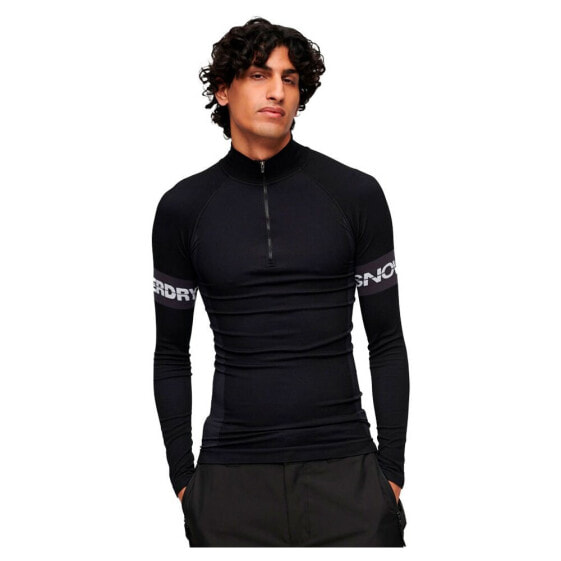 SUPERDRY Seamless Baselayer Half Zip Sweater