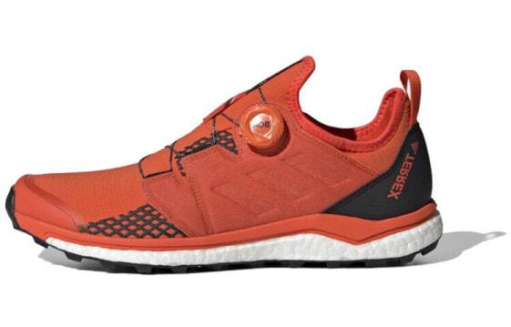 Кроссовки Adidas Terrex Agravic Boa мужские оранжево-черные